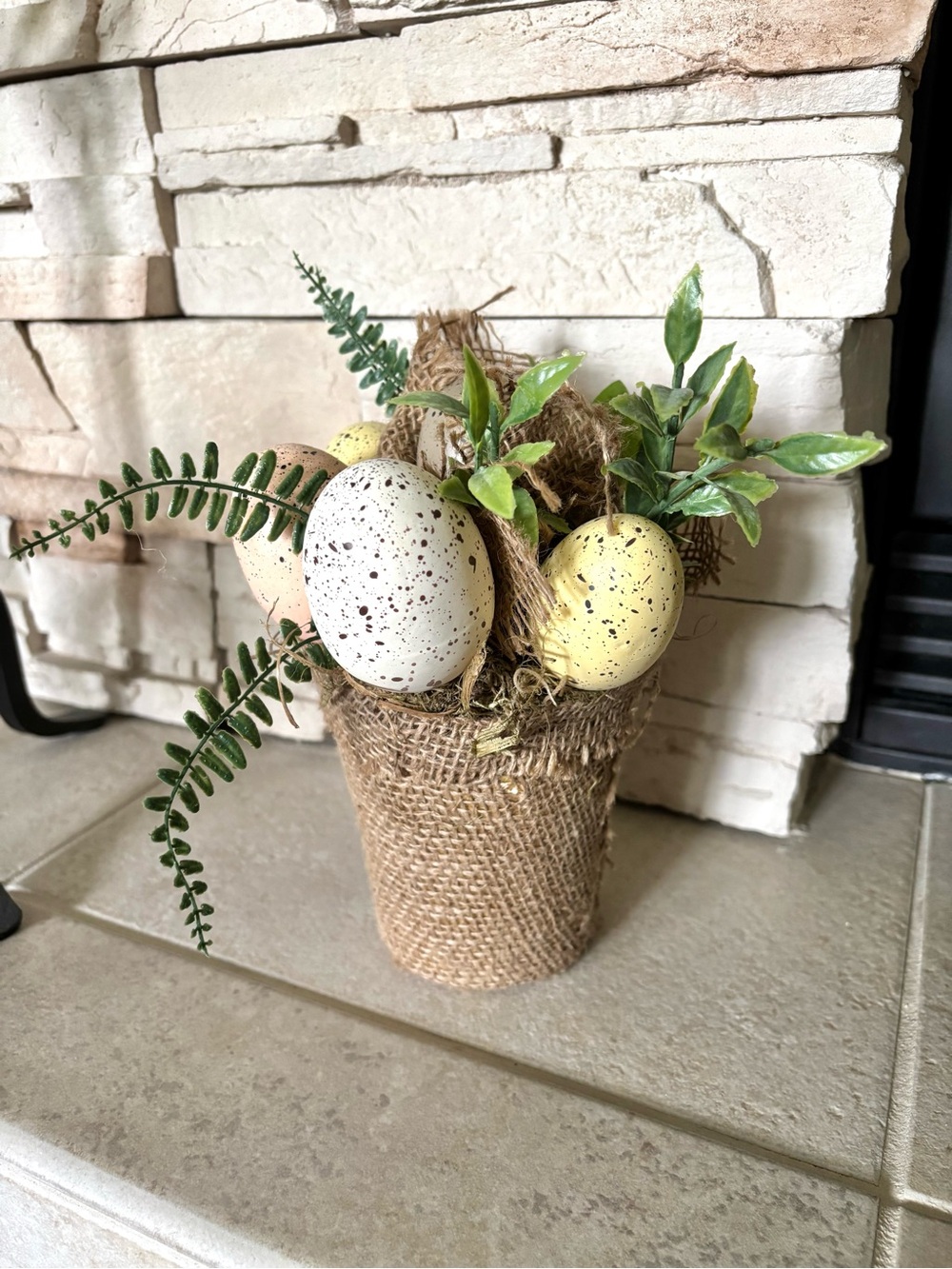 Easter Speckled Egg Arrangement
